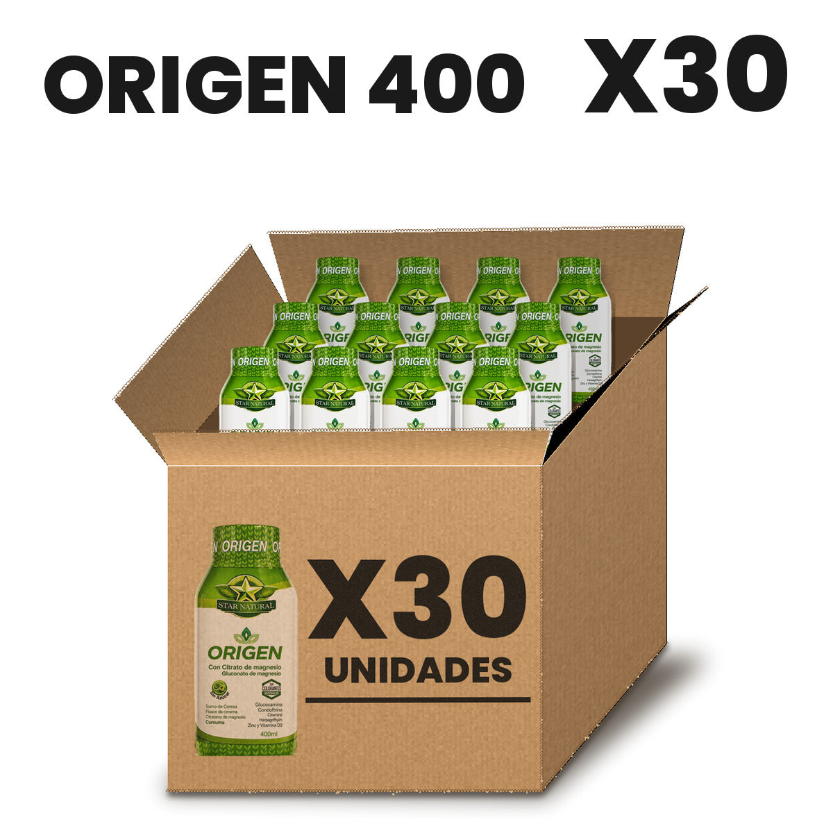 Origen 400 Por Mayor pack X30