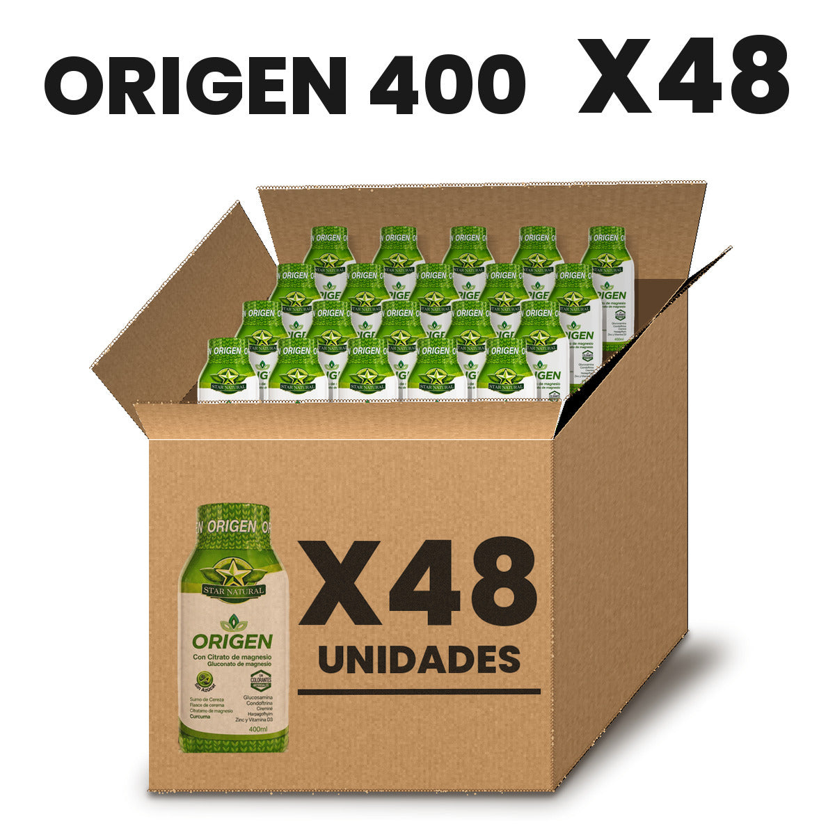 Origen 400 Por Mayor pack X48