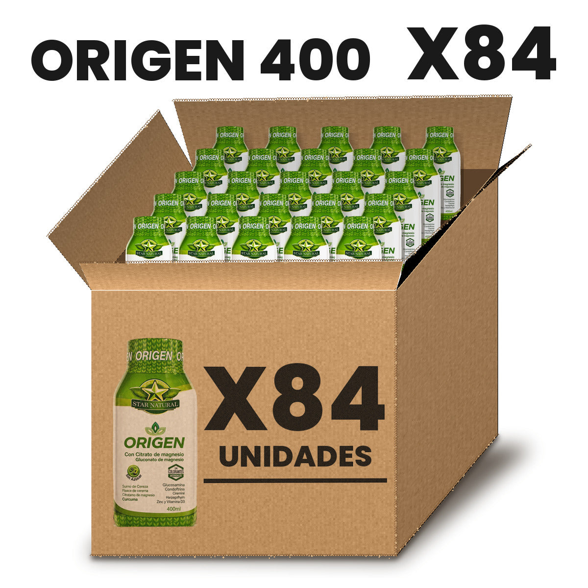 Origen 400 Por Mayor pack X84