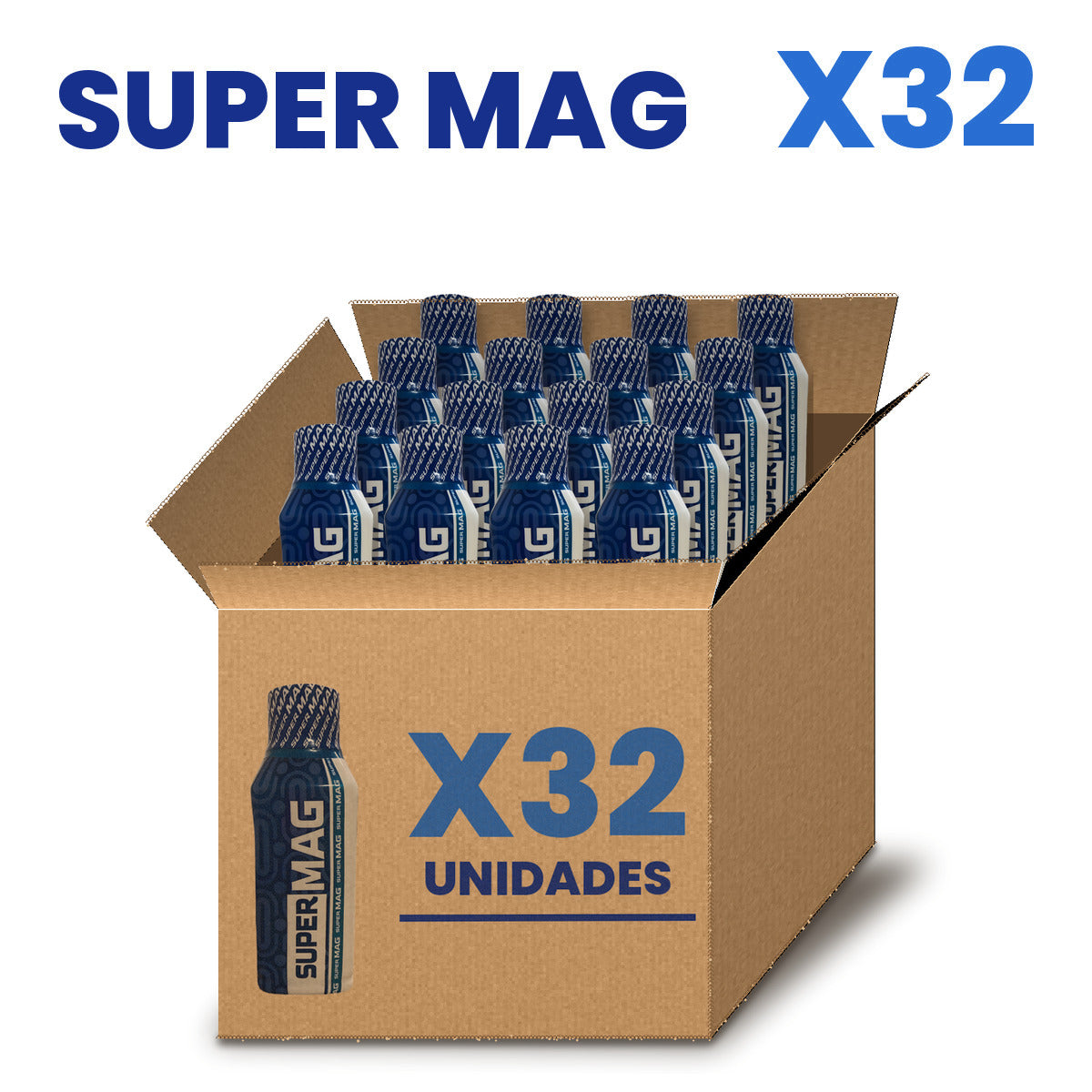Super Magnesio Por Mayor pack X32