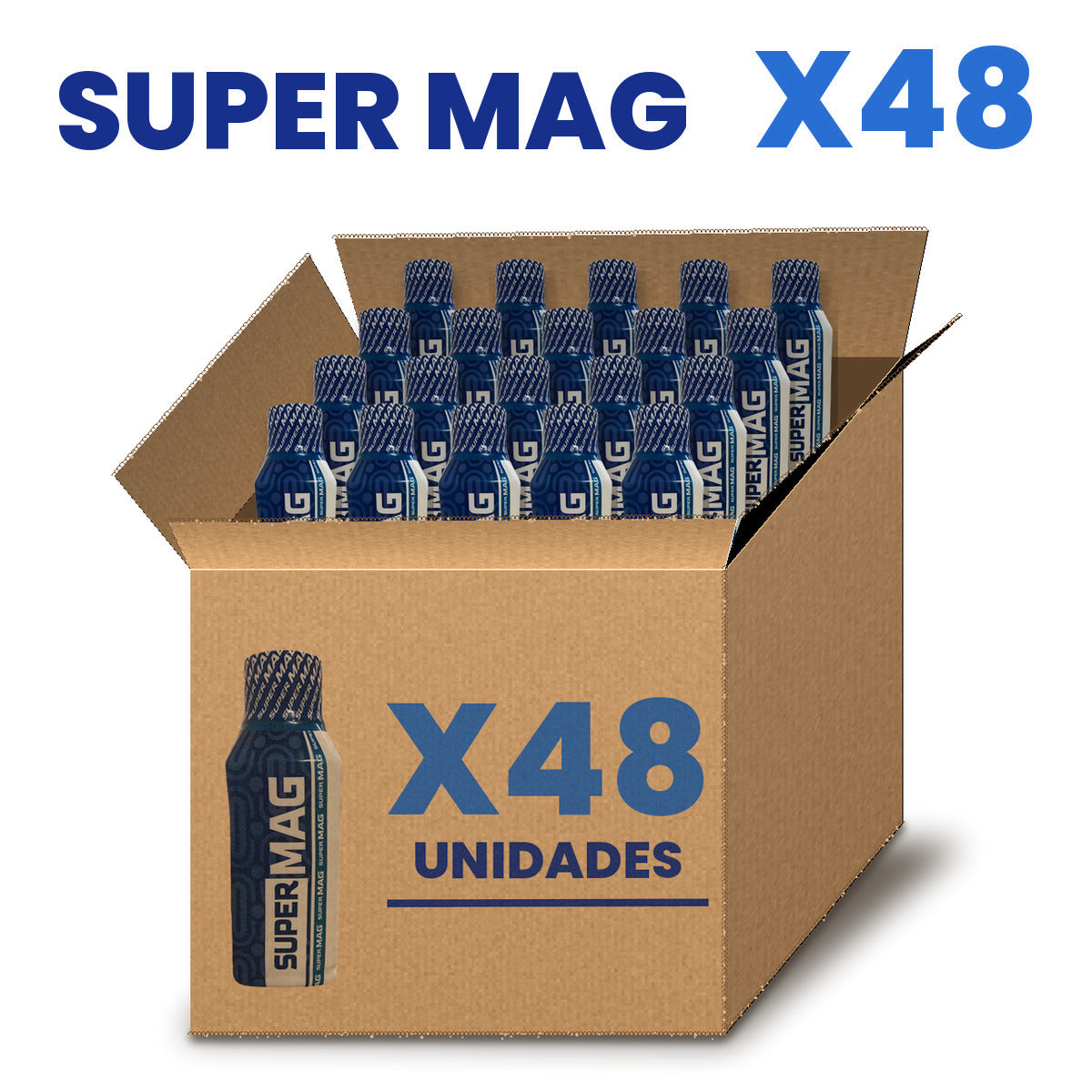 Super Magnesio Por Mayor pack X48