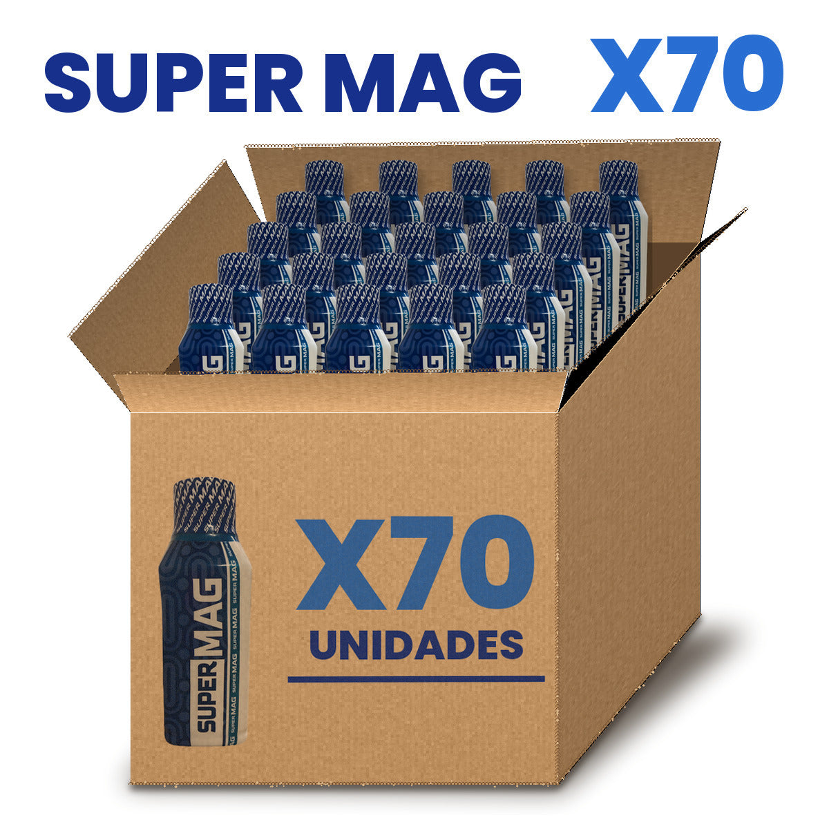 Super Magnesio Por Mayor pack X70