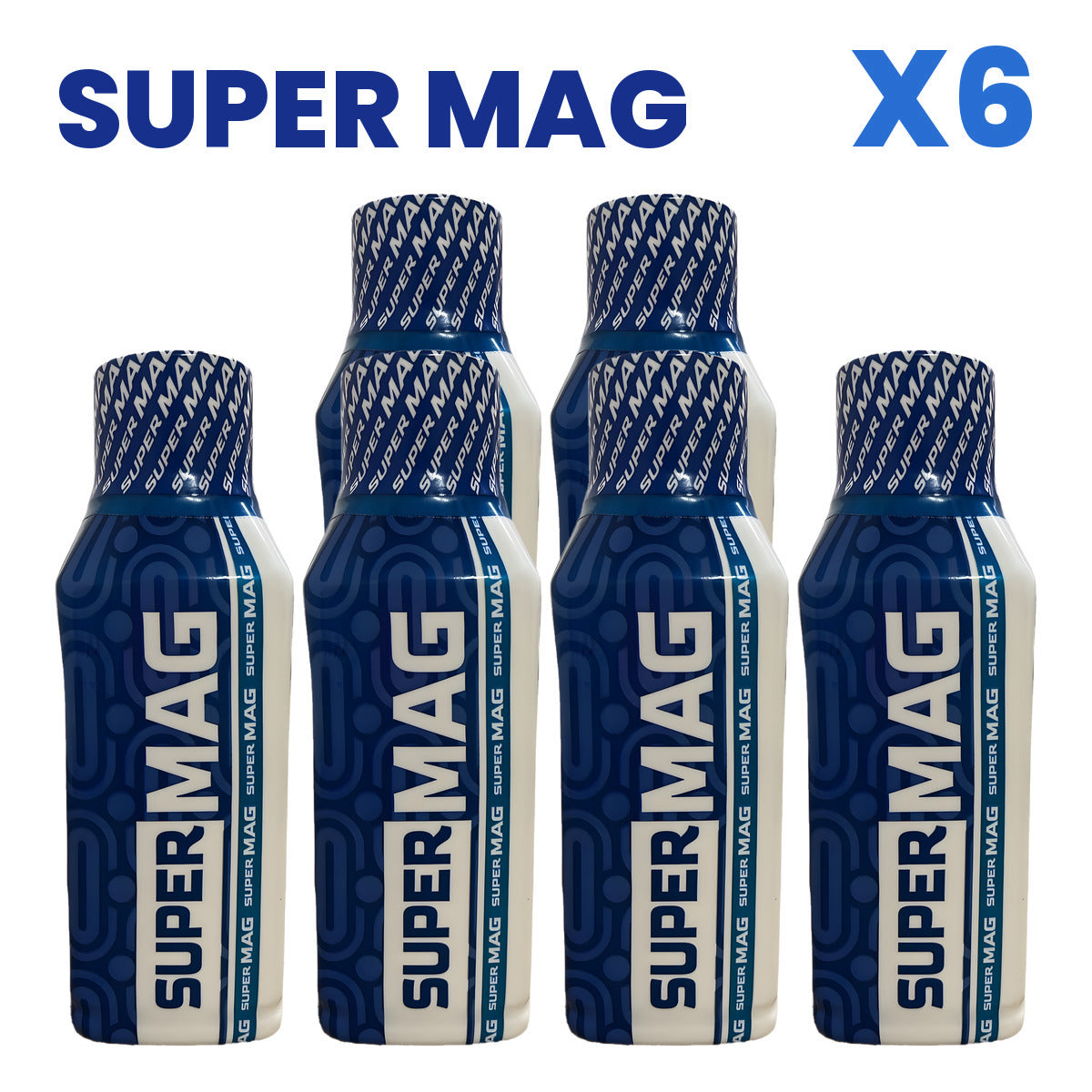 Super Magnesio Por Mayor pack X6