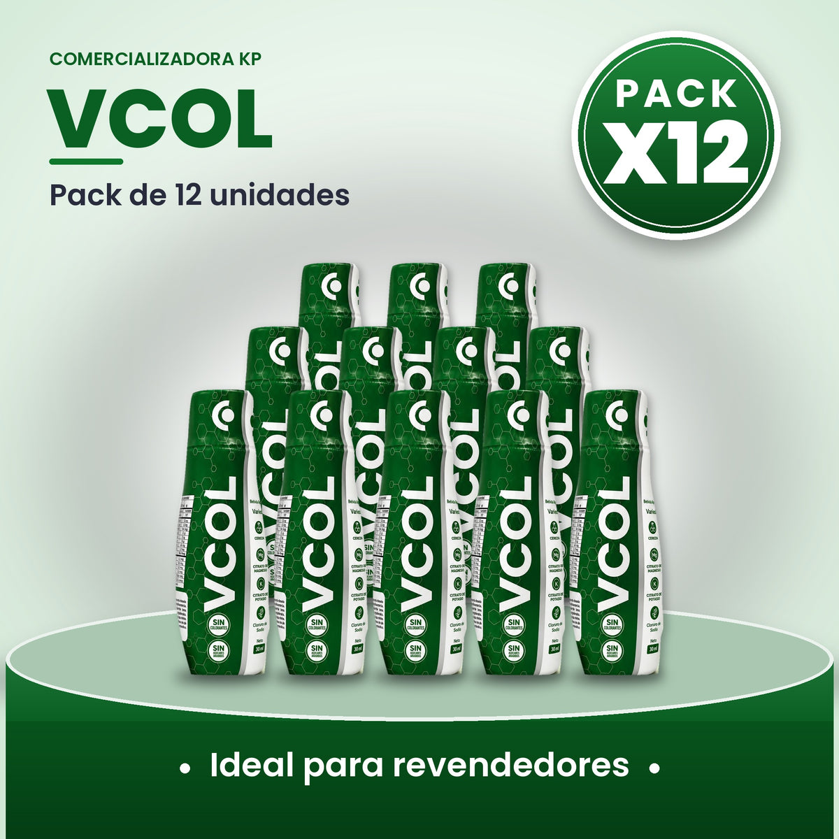 Vcol Por Mayor pack X12